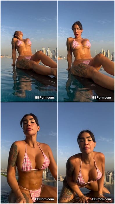 Samie Duchamp onlyfans model in Dubai without panties and bra. Crazy pornstar on leaked video from her private Instagram page.