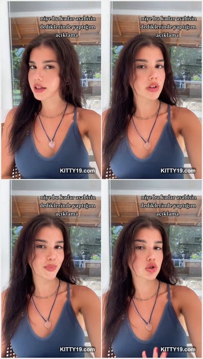 Zeynepekcann instagram star and just beauty model posing on leaked video for fans and need kiss your penis right now!