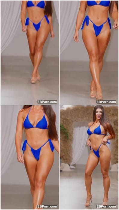 Diana Lapo onlyfans girl walking in sexy bikini and show her adorable legs and pussy in her blue dirty panties! Get it now.
