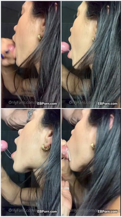 Indianara Jung anal sex before blowjob. Wow, babe love suck dirty dick and het a lot of cum in mouth! Enjoy buddy!