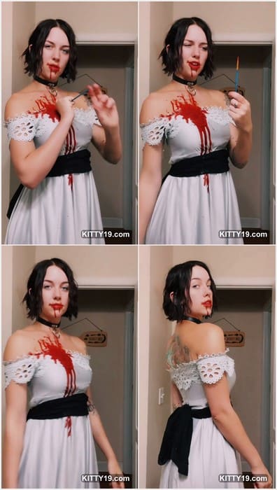 Rox Annie sex lover girl posing from party and her panties so dirty and good smell. I need suck her pussy lips now. WOW!