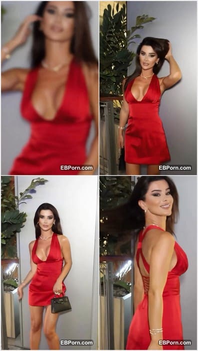 Samira Aghayeva leak video with her adorable tits in sexy red dress. Beauty girl need your cum on her perfect face and face lips!