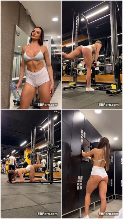 Sarah Caus onlyfans leak video with amazing her body and pussy in dirty white pants. Sexy brunette need fucking! WOW!