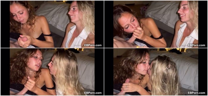 Stella Barey leaked video with blowjob sextape action. Two girls popular onlyfans model sucking one lucky cock! Enjoy.