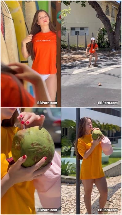 Ster Lopes hot brunette girl posing in new panties and pussy after shower. Fresh babe ready for sex and cowgirl style. Enjoy!