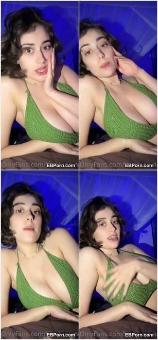 Tsvetana Nana nude sexy girl show her amazing big boobs and touch her titty nipples on camera and it was leaked! WOW!