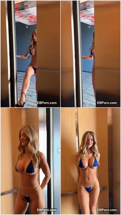 Autumnreed18 onlyfans leaked video with adorable blue bikini show. Tight pussy, big tits and amazing cute face! Get it leak.