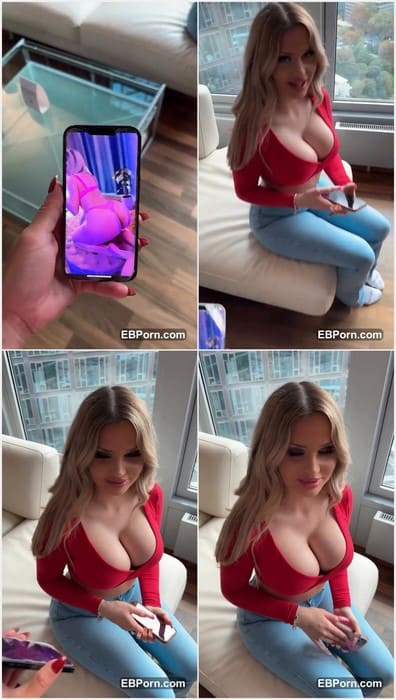 Barbie Stella hot blonde slut with adorable big tits wait nude balls her video operator. What you think, he fucks her mouth?