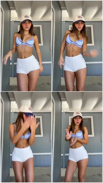 Caitlin Carmichael tiktok leak video her adorable hot pussy in white pants. Beauty and sexy girl on full leak video! WOW