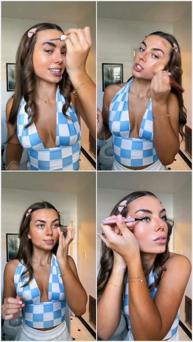 Caitlin Carmichael sexy instagram influencer and tiktok model with hot tits! Download now and enjoy, she is hot girl