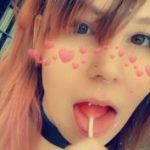 Omegle virgin girl gently caresses her body