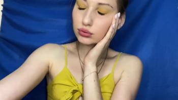 a neighbor came, then continued to Omegle girl masturbate