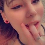 Slutty College Omegle leaked Girl Play with Pussy and Suck Rubber