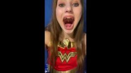 Excited Omegle sex teen masturbating