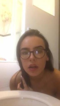 Lustful Omegle girl secretary and office squirt