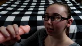 Babe squeezing her nice firm boobs on Omegle leaked