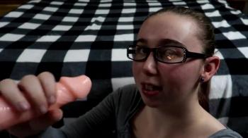 Babe squeezing her nice firm boobs on Omegle leaked