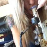 Daphne with Saggy Omegle leaked Tits Blowing and riding dildo