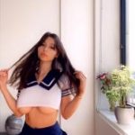 Stickam sex pocket slut shows her sexy see through pierced titty