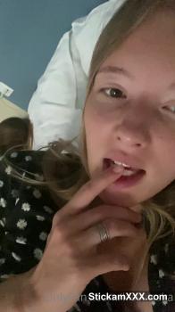 Stickam teen pee wetting in my bed