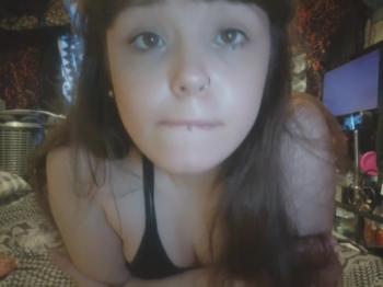 Omegle girl moans from masturbation and fucking