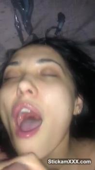 Stickam girls watch their friend