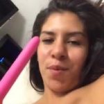 Stickam model likes to have dildos