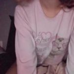 Touching her Stickam body