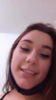 Omegle Slim and charming Russian girl