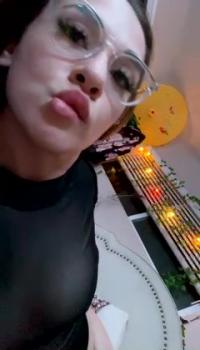 Striptease redhead purple lace bra lush vibes - Omegle leaked