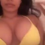 Anita bathing outside with beautiful boobs - Stickam girls